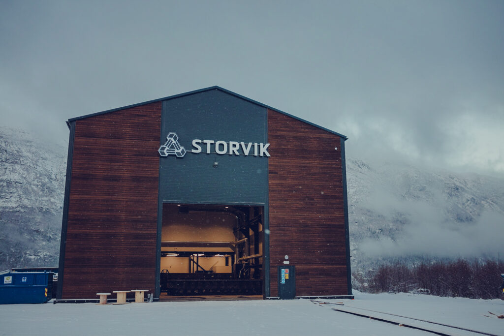 Storvik sitt nye bygg i Mosjøen