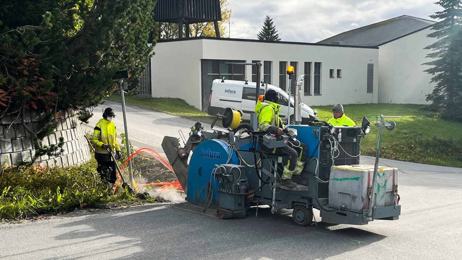 Microtrenching - Finnsnes Vest