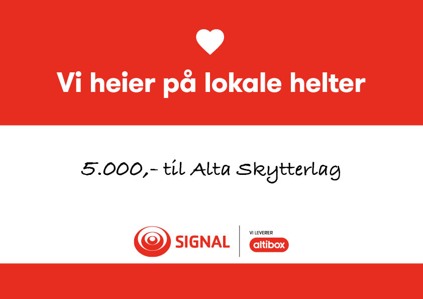 Bursdag med mening, sjekk til Alta Skytterlag